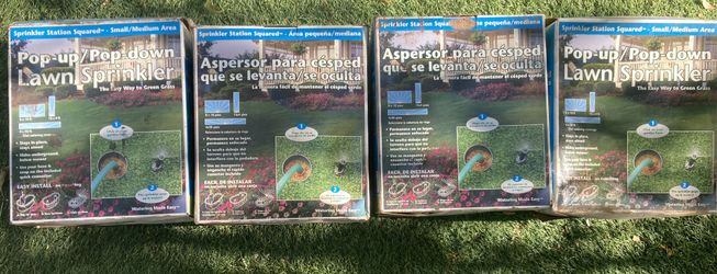 Pop Up/ Pop Down Lawn Sprinkler