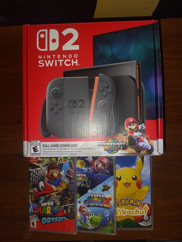 Nintendo Switch 2 With Games