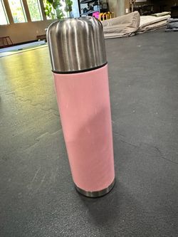 Pink Stainless Steel Insulated Thermos / Vacuum Flask – $15