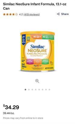 Similac NeoSure Powder Infant Formula