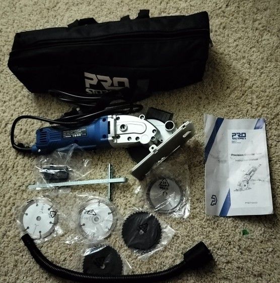 PROSTOMER 3-3/8” 5000RPM Electric Compact Precision circular saw/ new open box/see instructions👍👍