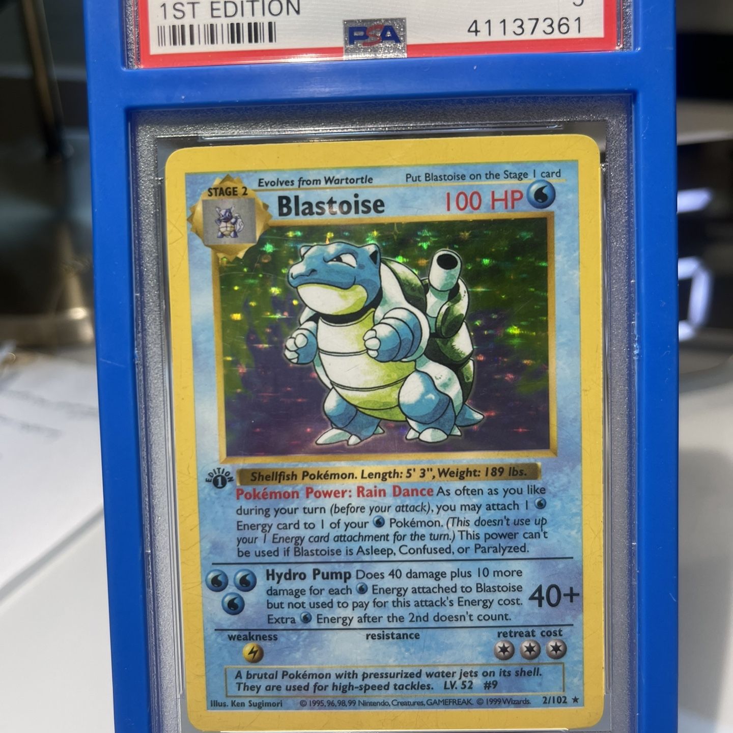 blastoise pokemon card first edition Blastoise(Shadowless)-Base Set main image 1