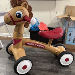 Radio flyer toddler horse