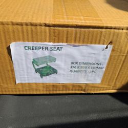 New Mechanics / Homeowner / Gardener Creeper Seat