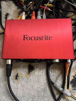 Focusrite Audio interface 