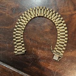 417 Kt Gold = 10 Kt  Rolex Bracelet 