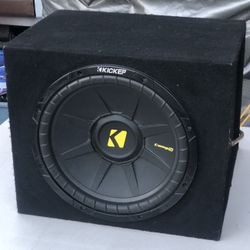 12 Inch Kicker Comp S Subwoofer