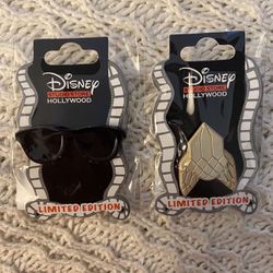 Disney DSSH DSF Set of 2 PINS Artemis Fowl Sunglasses & Oculus Each LE 300!