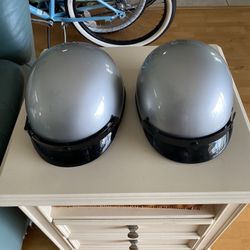 AFX His And Hers Half Helmets Dot Approved 