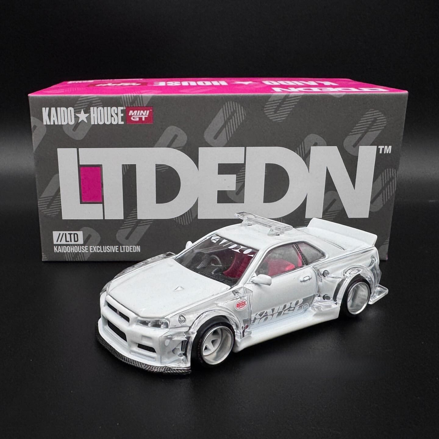 Kaido House LTD EDN R34 GT-R Skyline Shinjuku V2 Aero “GHOST” (SEALED)