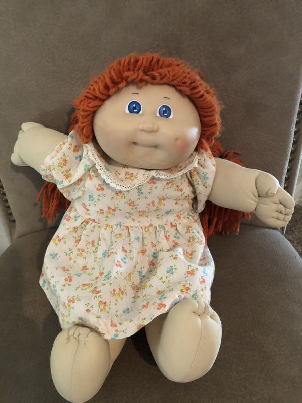 vintage cabbage patch dolls red hair