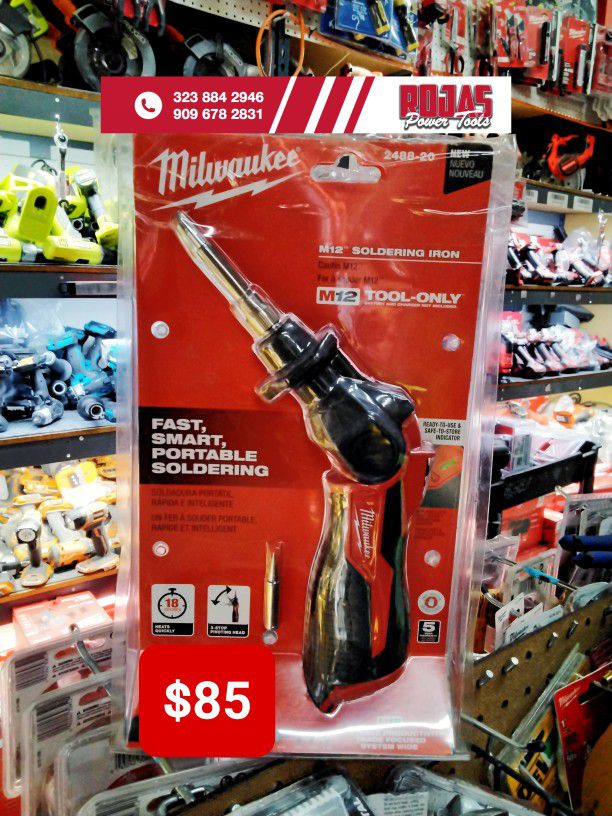 Milwaukee M12 Soldering Iron Tool-Only for Sale in San Bernardino, CA  OfferUp