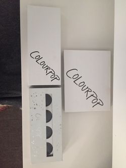 Empty Brand new Colourpop pallets