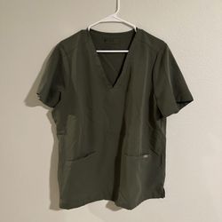 Figs Scrubs In Moss green set