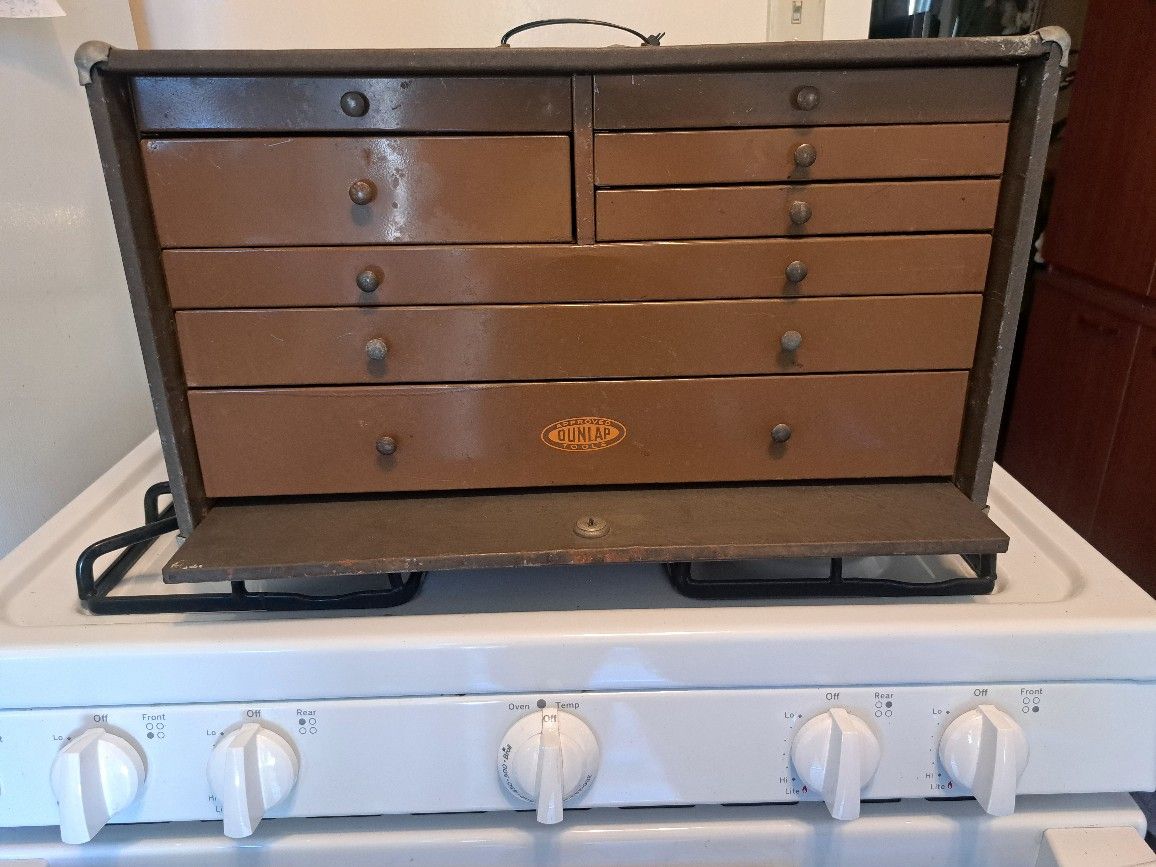 1930s Jewelers Cabinet By Dunlap
