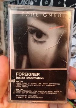 Foreigner cassette tape