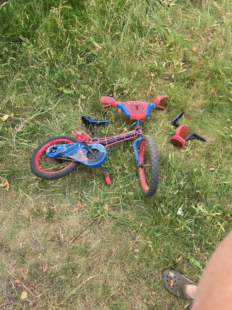 Spiderman Huffy Kids Bike