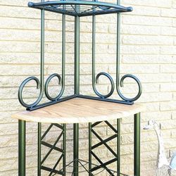 Corner Bakers 5 Shelve Rack 