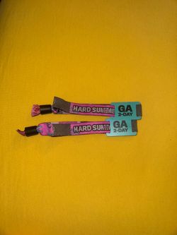 GA - 2 Day Hard Summer Wristbands $275 each ticket