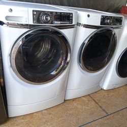 G/E Front Load Washer And Dryer Set Both Works Good 👍