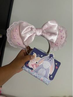 Loungefly Eeyore and piglet wallet w/ Minnie Ears