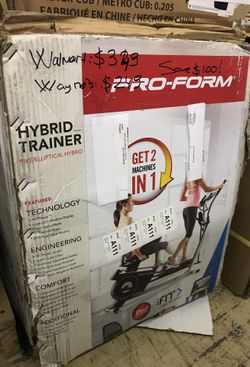 New in Box Pro-Form Hybrid Trainer