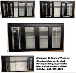 Aluminum Folding Windows In Stock!!! 