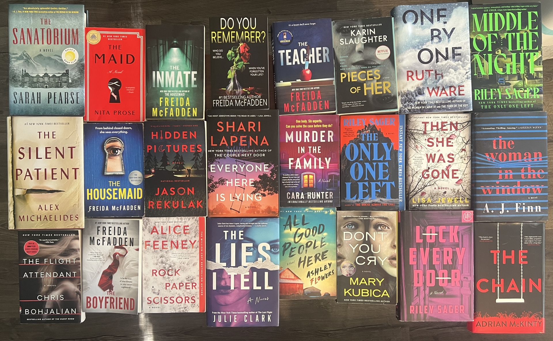 Books For Sale - $5 For Paperback / $7 For Hardcover
