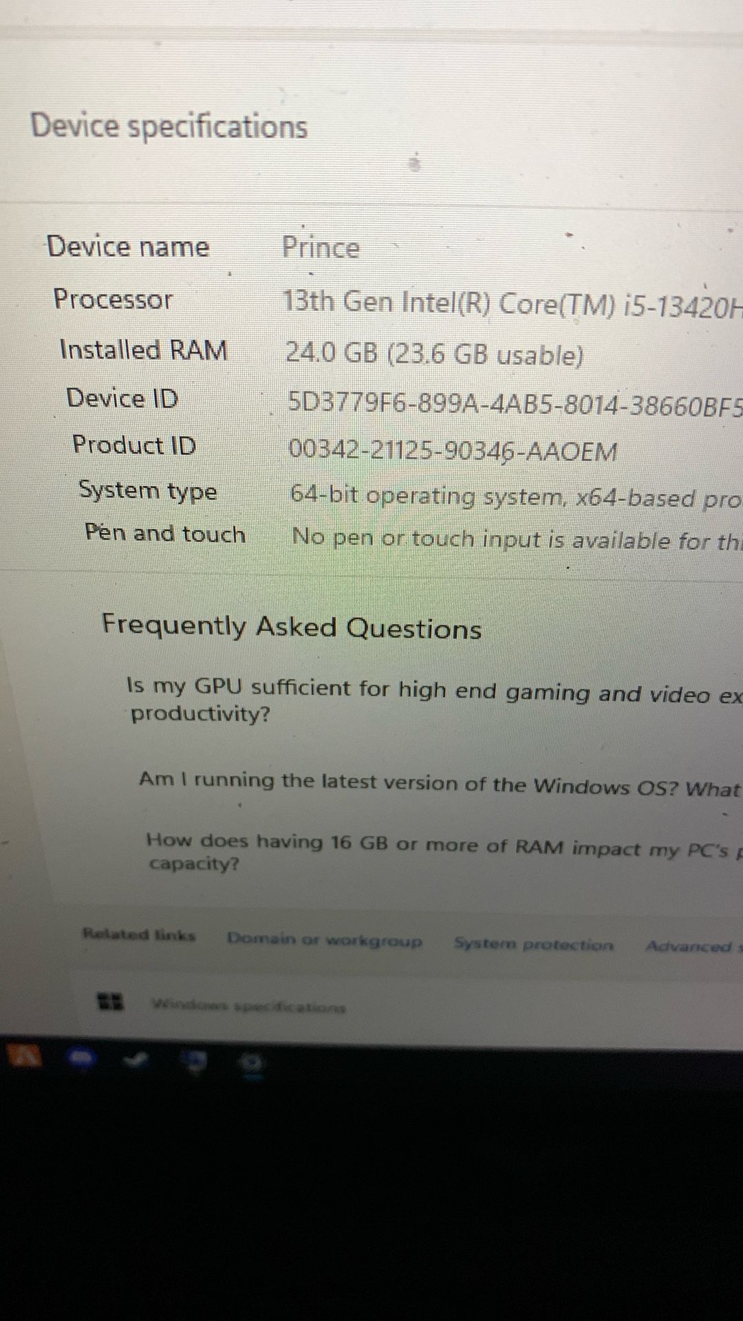 Hp Victus Gaming Laptop 3050 Graphic Card