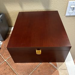 Baseball Card Wooden Storage Box/ Stash Box