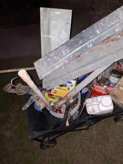 Mixed Lot of Tools and Construction Materials