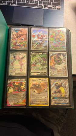 Pokemon card binder pt 1