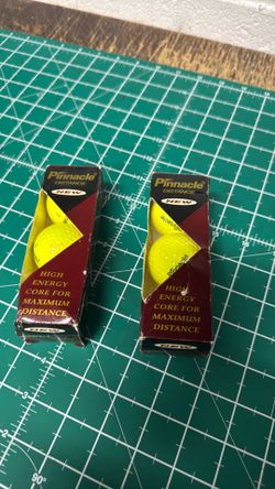 Pinnacle Distance High Energy Core for Maximum Distance Golf Balls White 3 Balls