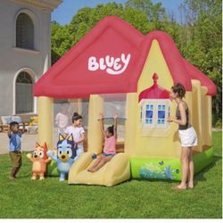 Bluey Kids Inflatable Mega Bouncy House with Slide Brand New In Box