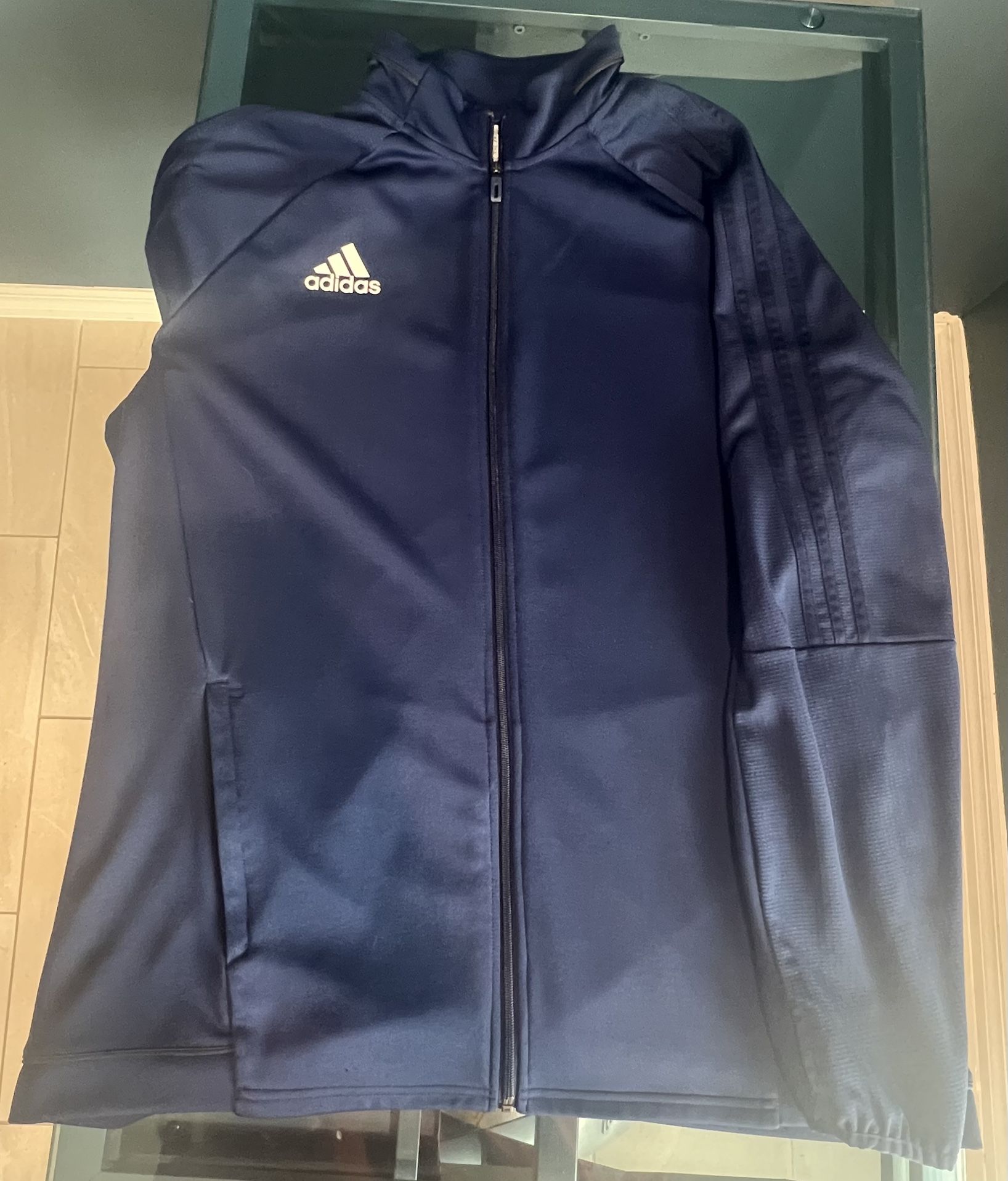 Adidas Training Jacket 2XL Navy Blue