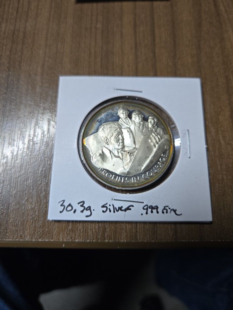 30.3 Grams .999 Fine Silver Jfk Proof Coin