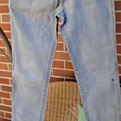 Boy's Size 14 Shawn White Gray Jeans And Plaid Shirt $5 For Both