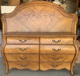 Vintage Wood 5 Piece Bedroom Set