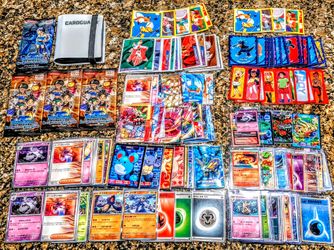 Massive Pokémon / TCG Collector Lot (~200+ Cards) - Vintage 90's Stickers, Sealed Packs, Holos +MORE
