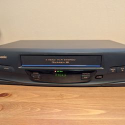 Panasonic VCR (4-Head Hi-Fi VHS Player)