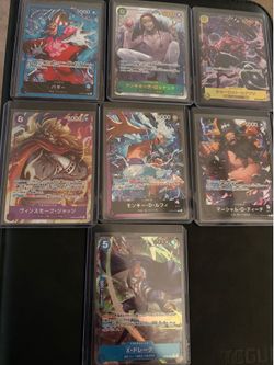 One piece Japanese cards