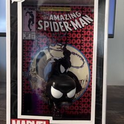 Funko Pop Comic Covers Spider-Man #300 (Black Suit) w/ Box