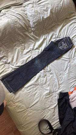 Pocket gem dark wash bootcut mid rise LA Idol size 12