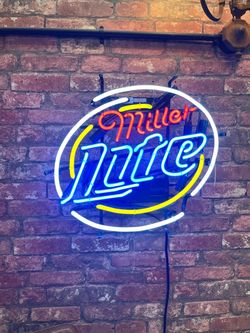 Miller Lite Neon Sign