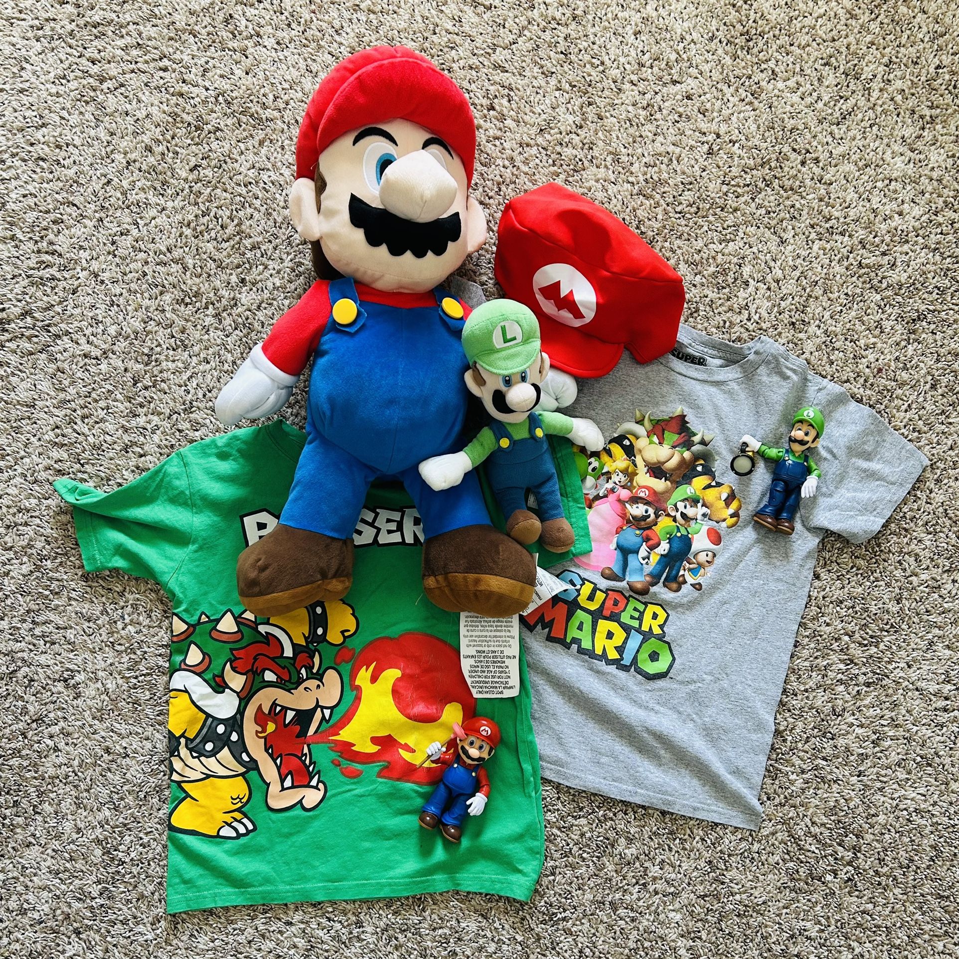 Nintendo Mario Plush and More Bundle