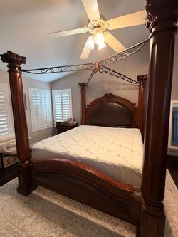 King size bed not included spring box and mattress
