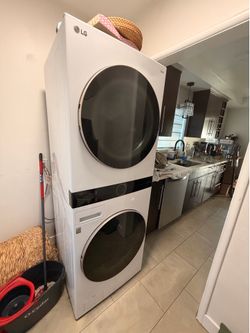 LG washer and dryer