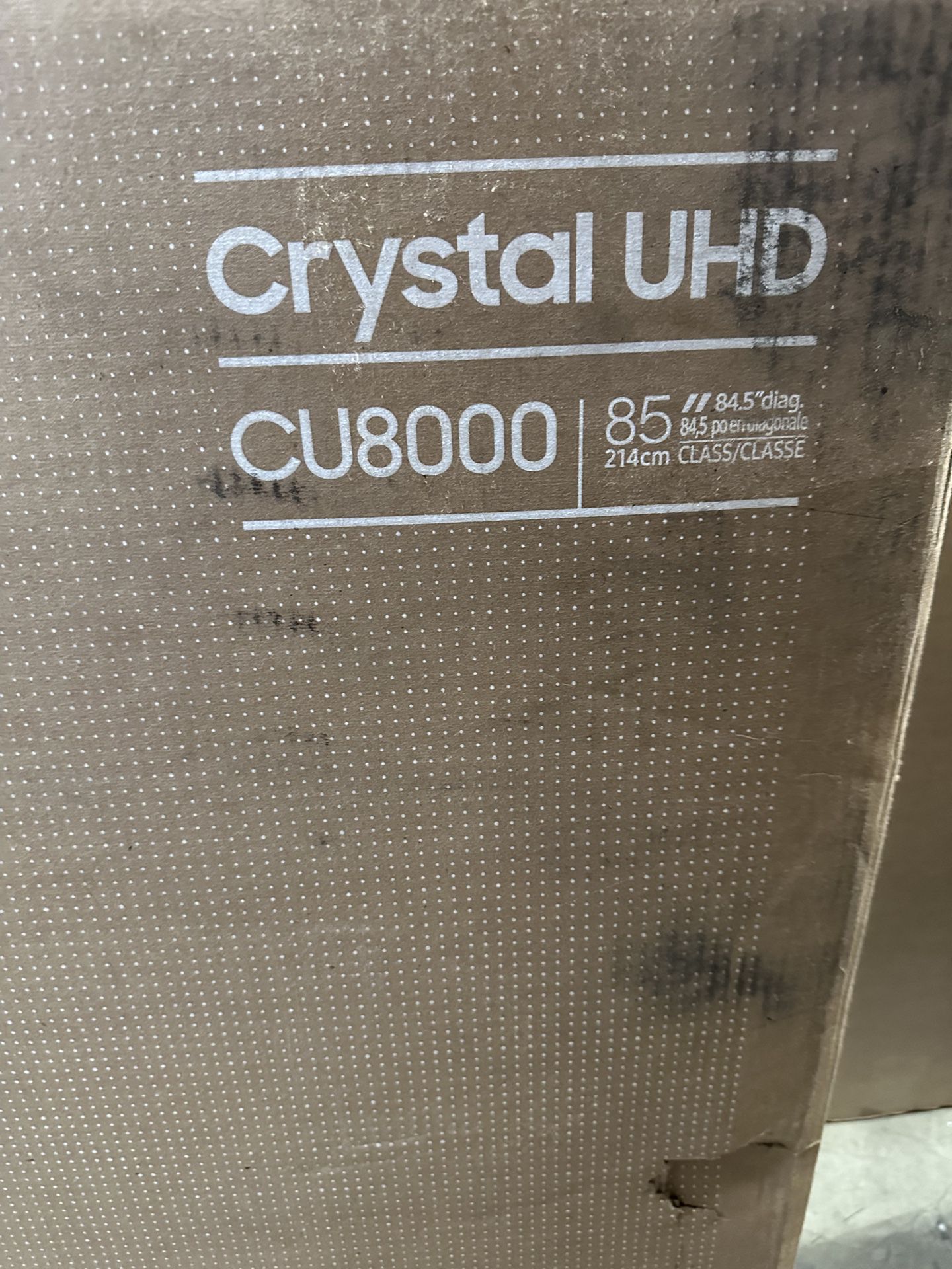 Samsung - 85” Class Cu8000 Crystal UHD 4K Smart Tizen Tv