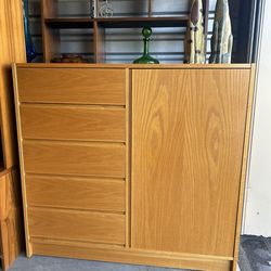 Beautiful Danish Tallboy Dresser