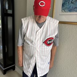 Cincinnati Reds Jersey and Hat Original